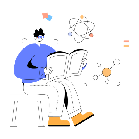 Aprendizagem em realidade virtual  Ilustração
