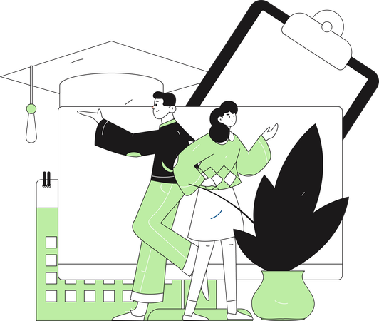 Aprendizaje electrónico  Ilustración