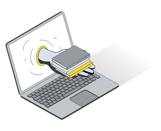 Aprendizaje electrónico  Ilustración