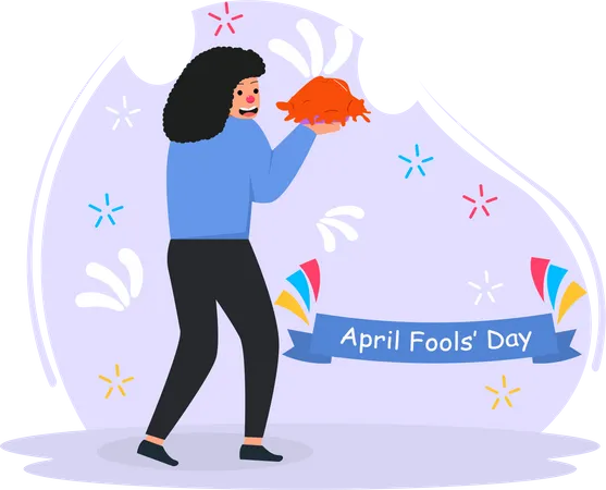 April Fool Illustration