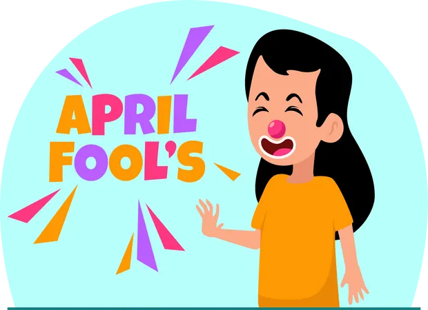 April Fool Celebrations  Illustration