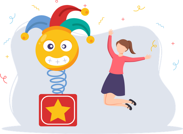 April Fool Celebrations  Illustration