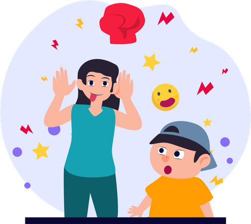 April Fool Celebrations  Illustration