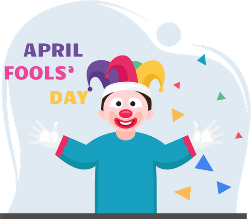 April Fool Celebrations  Illustration