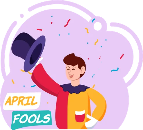 April Fool day  Illustration