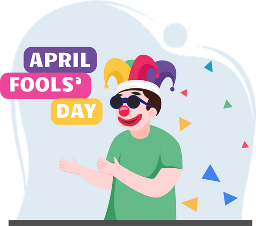 April Fool day  Illustration