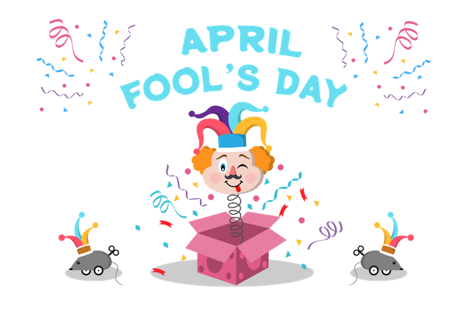 April Fool Day  Illustration