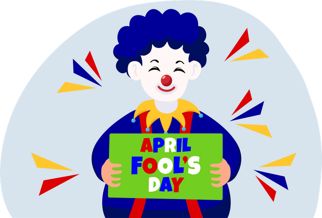April Fool day  일러스트레이션
