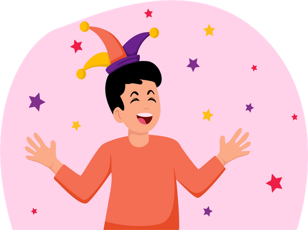 April Fool day  Illustration