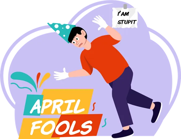 April Fool  Illustration