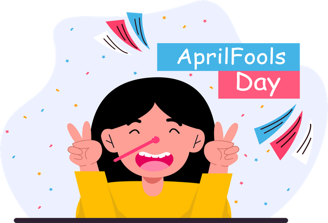 April Fool  Illustration