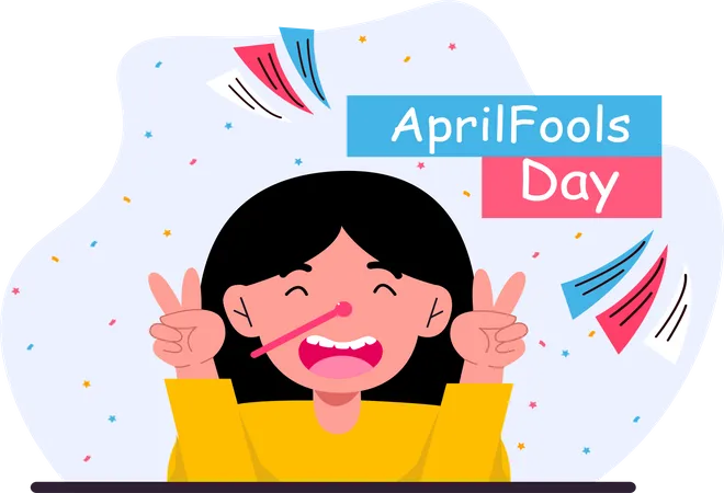 April Fool  Illustration