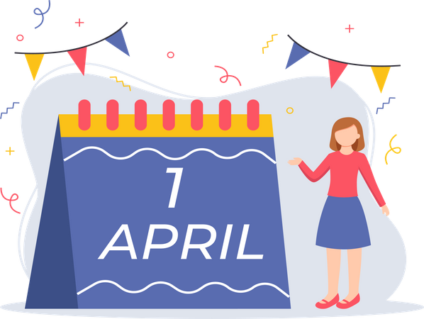 April Fool  Illustration