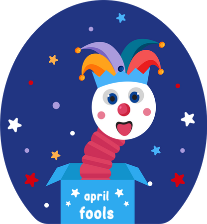 April Fool  일러스트레이션