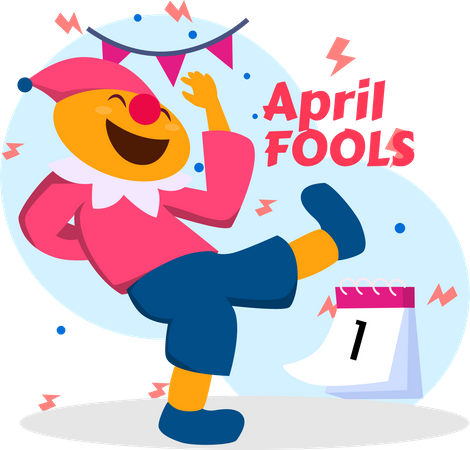April Fools  Illustration
