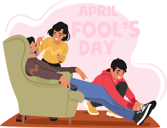April Fools Day  Illustration