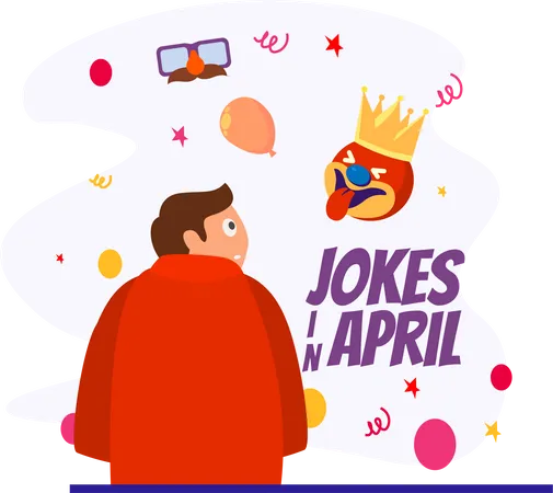 April Fools  Illustration