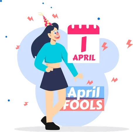 April Fools  Illustration