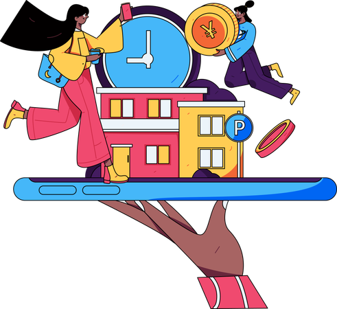 Aprovação de empréstimo  Illustration