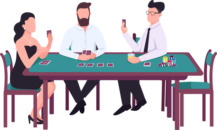 Apuesta con oponentes  Illustration
