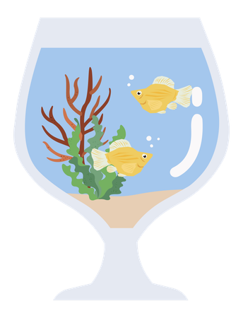 Aquarium Fish  Illustration