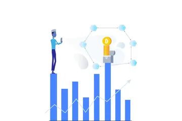 Gráfico 2D de tecnologia AR Pacote de Ilustrações