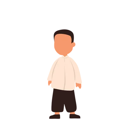 Arab Boy Illustration