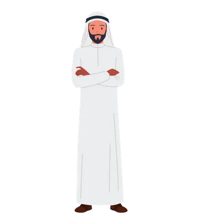 Arab businessman  Illustration