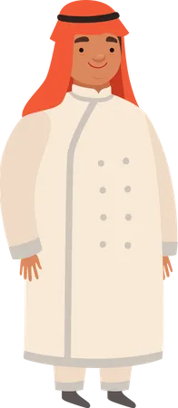 Arab Chef  Illustration