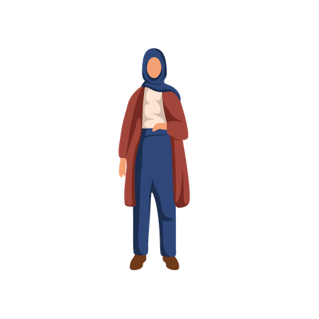 Arab Clothes Illustration