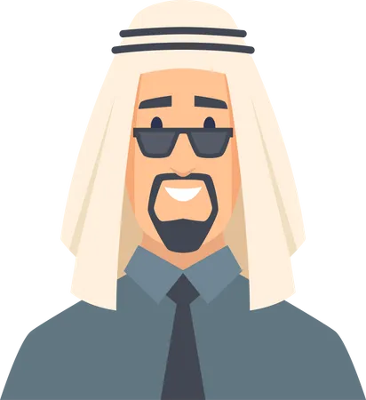 Arab Man  Illustration