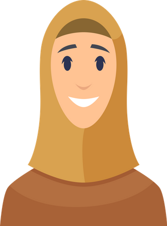 Arab Woman  Illustration