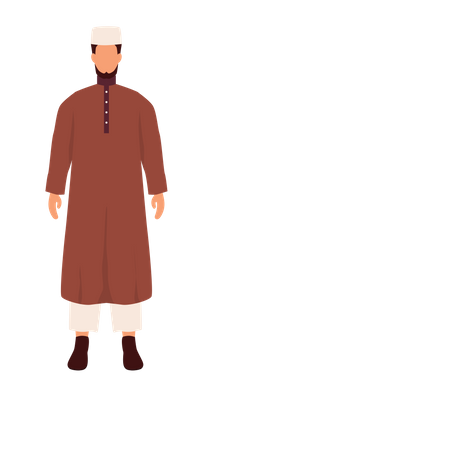Arabian Businessman Illustration