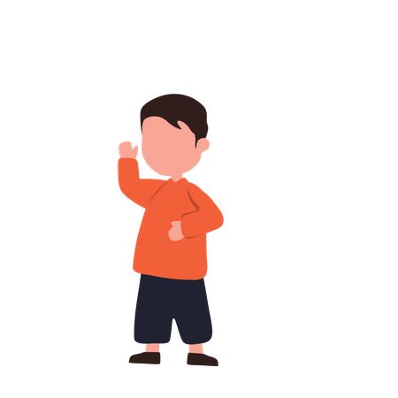 Arabic Boy Illustration