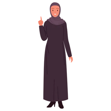 Arabic Business Woman  Illustration