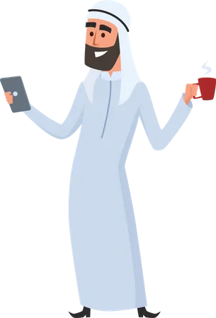 Arabic Businessman  Illustration