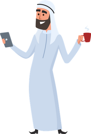Arabic Businessman  Illustration