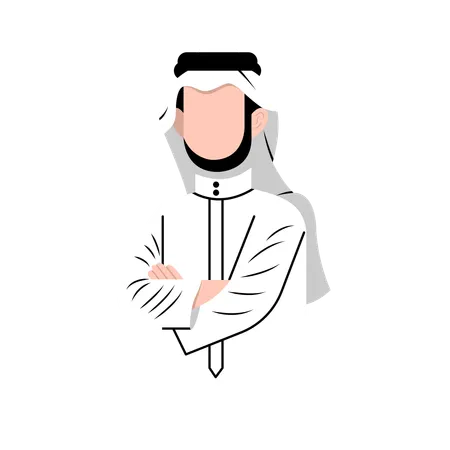 Arabic Male  Illustration