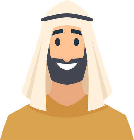 Arabic Man  Illustration