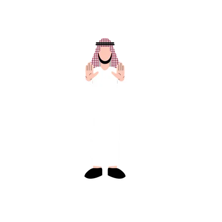 Arabic man  Illustration