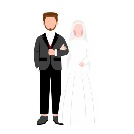 Arabic wedding  Illustration