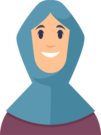 Arabic Woman Illustration
