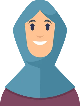 Arabic Woman  Illustration