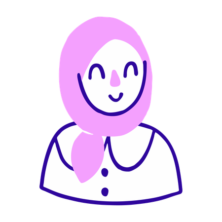 Arabic woman  Illustration