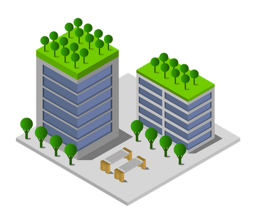 Arbeitsplatz  Illustration