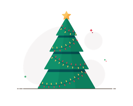 Árbol de Navidad  Ilustración