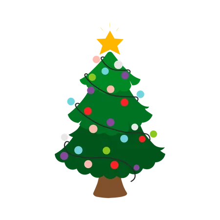 Árbol de Navidad  Ilustración