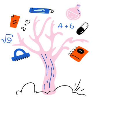 Árbol del conocimiento  Ilustración