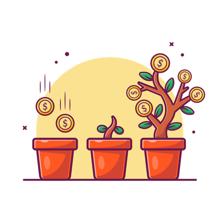 Árbol del dinero  Ilustración