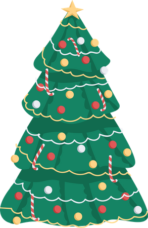 Sapin de Noël  Illustration